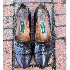 Cole Haan Men’s Burgundy Leather Penny Loafers Size 11.5 D